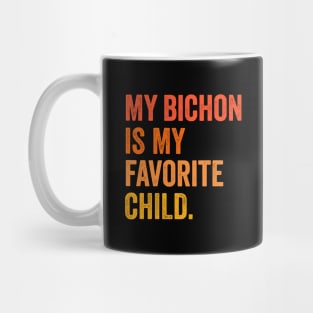 bichon frise mom Mug